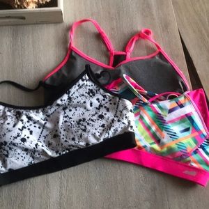 2 Danskin and 1 Avia sports Bras